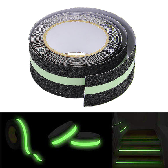 Green,Luminous,Safety,Tread,Abrasive,Stairs,Outdoor,5cm*5m