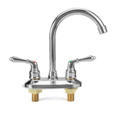 Modern,Chrome,Water,Double,Mixer,Bathroom,Kitchen,Basin,Faucet