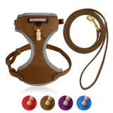 Small,Harness,Leash,Collar,Luxurious,Breathable,Comfy,Padding