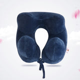 IPRee,Inflatable,Shape,Cotton,Pillow,Headrest,Cushion,Travel,Airplane,Sleep