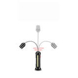 IPRee,Adjustable,Magnetic,Light,Focusing,Torch,Flashlight,Outdoor,Camping