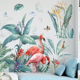 Fresh,Green,Tropical,Plants,Flowers,Nordic,Style,Removable,Stickers,Decals,Decoration,Living,Bedroom