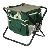 12.2x15.4x13.4inch,Folding,Kneeler,Oxford,Cloth,Camping,Chair,Fishing,Detachable,Storage,Organizer,Garden