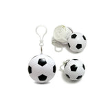 Waterproof,Football,Keychain,Poncho,Disposable,Raincoat,Pendant,Travel,Camping,Emergency