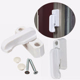 Plastic,White,Crescent,Window,Casement,Lever,Handle,Latch,Fastener
