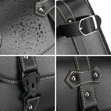 BIKIGHT,275x200x105mm,Leather,Cycling,Saddle,Motorcycle,Storage,Handbag