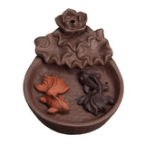 Backflow,Incense,Burner,Censer,Stick,Holder,Decor,Buddhist,Cones,Holder