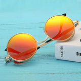 Women,Round,Ladies,Polarized,Sunglasses,Outdoor,Round,Frame,Colorful,Goggle