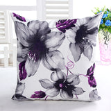 Honana,45x45cm,Vintage,Leaves,Flower,Bamboo,Linen,Throw,Pillow,Waist,Cushion,Cover
