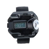 Waterproof,Multifunction,Wrist,Watch,Flashlight,Bicycle,Torch,Light,Charging