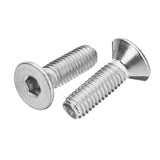 Suleve,M3SH7,50Pcs,Stainless,Steel,Socket,Countersunk,Screws,Bolts,Length