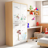 Miico,SK7185,Elephant,Rabbit,Painting,Stickers,Children's,Kindergarten,Decorative,Sticker