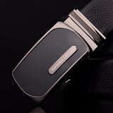 Men's,Belts,Luxury,Genuine,Leather,Cowskin,Automatic,Buckle,Waist,Strap