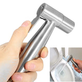 Stainless,Steel,Homemade,Bidet,Sprayer,Brushed,Nickle,Handheld,Shattaf,Bidet,Diaper,Cloth,Sprayer,Shower