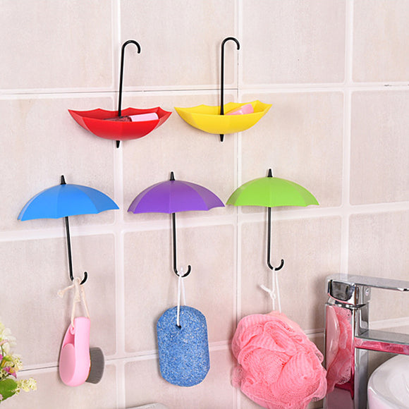 Honana,Colorful,Umbrella,Shaped,Creative,Hanger,Decorative,Holder,Pasties