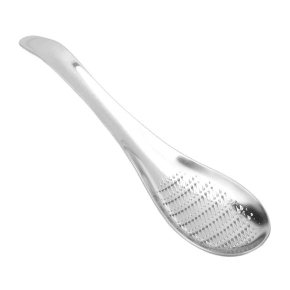 KCASA,Stainless,Steel,Garlic,Lemon,Cheese,Grater,Mixing,Grinding,Spoon,Kitchen,Tools