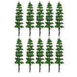 10Pcs,Miniature,Trees,Model,Train,Garden,Wargame,Scenery,Layout,Diorama,Decorations