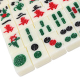 Chinese,Mahjong,Portable,Retro,Board,Tiles,Leather