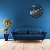 Loskii,CC024,Creative,Starry,Pattern,Clock,Clock,Quartz,Clock,Office,Decorations