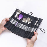 Naturehike,Oxford,Cloth,Portable,Tableware,Outdoor,Camping,Picnic,Spoon,Chopsticks,Storage