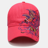 Women,Sunscreen,Fashion,Butterfly,Embroidery,Baseball