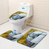 Waterproof,Fabric,Scenery,Bathroom,Shower,Curtain,Panel,Sheer,Toilet,Cover