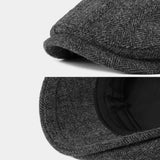 Cotton,British,Style,Street,Trend,Solid,Color,Outdoot,Retro,Forward,Beret