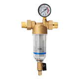 Water,Filter,System,Brass,Prefilter,Purifier,Reducer,Adapter,Gauge"