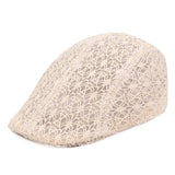 Beret,Summer,Breathable,Sunshade,Adjustable,Visor,Cabbie,Women
