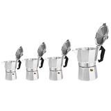 450ml,Silver,Aluminum,Octagonal,Mocha,Coffee,Percolator,Maker