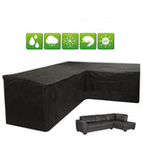 260x192x76x89cm,Shape,Corner,Couch,Cover,Waterproof,Sectional,Furniture,Protector