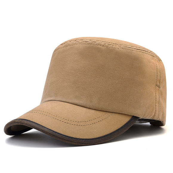 Washed,Cotton,Adjustbale,Fashion,Outdoor,Military,Peaked,Visor