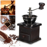 Manual,Coffee,Grinder,Spice,Herbs,Vintage,Retro,Grinding,Wooden