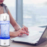 350ML,Hydrogen,Generator,Water,Ionizer,Bottle,Drain,Seperate,Hydrogen,Bottle