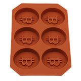 Grids,Bitcoin,Design,Silicone,Chocolate,Cookies,Biscuit,Baking,Maker