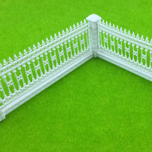 Scale,Detechable,Fences,Table,Model,Building,Train,Railway