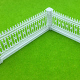 Scale,Detechable,Fences,Table,Model,Building,Train,Railway