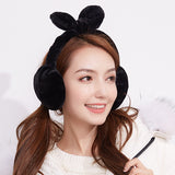Women,Girls,Winter,Plush,Earmuffs,Washed,Adjustable,Warmer