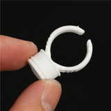 50pcs,White,Pigment,Holder,Rings,Holders