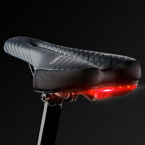 BIKING,Saddles,Modes,Safety,Taillight,Outdoor,Breathable,Shockproof,Waterproof,Cycling,Saddle,Cushion