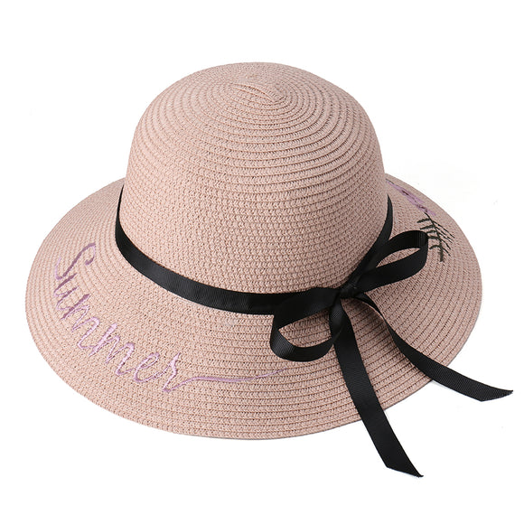 Women,Foldable,Sunscreen,Bucket,Straw,Outdoor,Casual,Travel,Beach,Floppy