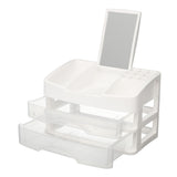 Layers,Clear,Drawers,Makeup,Cosmetic,Organizer,Storage,Jewelry,Holder