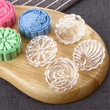 Stamps,Mould,Transparent,Round,Mooncake,Festival,Baking,Accessories