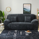 Seaters,Velvet,Cover,Thicken,Elastic,Chair,Protector,Stretch,Slipcover,Office,Furniture,Accessories,Decorations