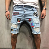 Fashion,Ripped,Short,Jeans,Summer,Cotton,Shorts,Breathable,Denim,Shorts