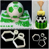 Football,Fondant,Cutter,Plastic,Cutter,Fondant,Molds,Decorating,Molds,Baking