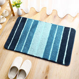 Honana,50x80cm,Modern,Minimalist,Gradient,Stripe,Carpet,Bathroom