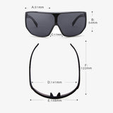 Protection,Sunglasses,Vintage,Driving,Rectangular,Black,Frame,Shades,Glasses