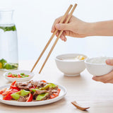 YIWUYISHI,Kitchen,Nature,Bamboo,Chopsticks,Comfortable,Environmentally,Friendly,Tableware