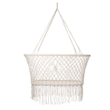 Hanging,Indoor,Hammock,Portable,Child,Cradle,Chair,Swing,Outdoor,White